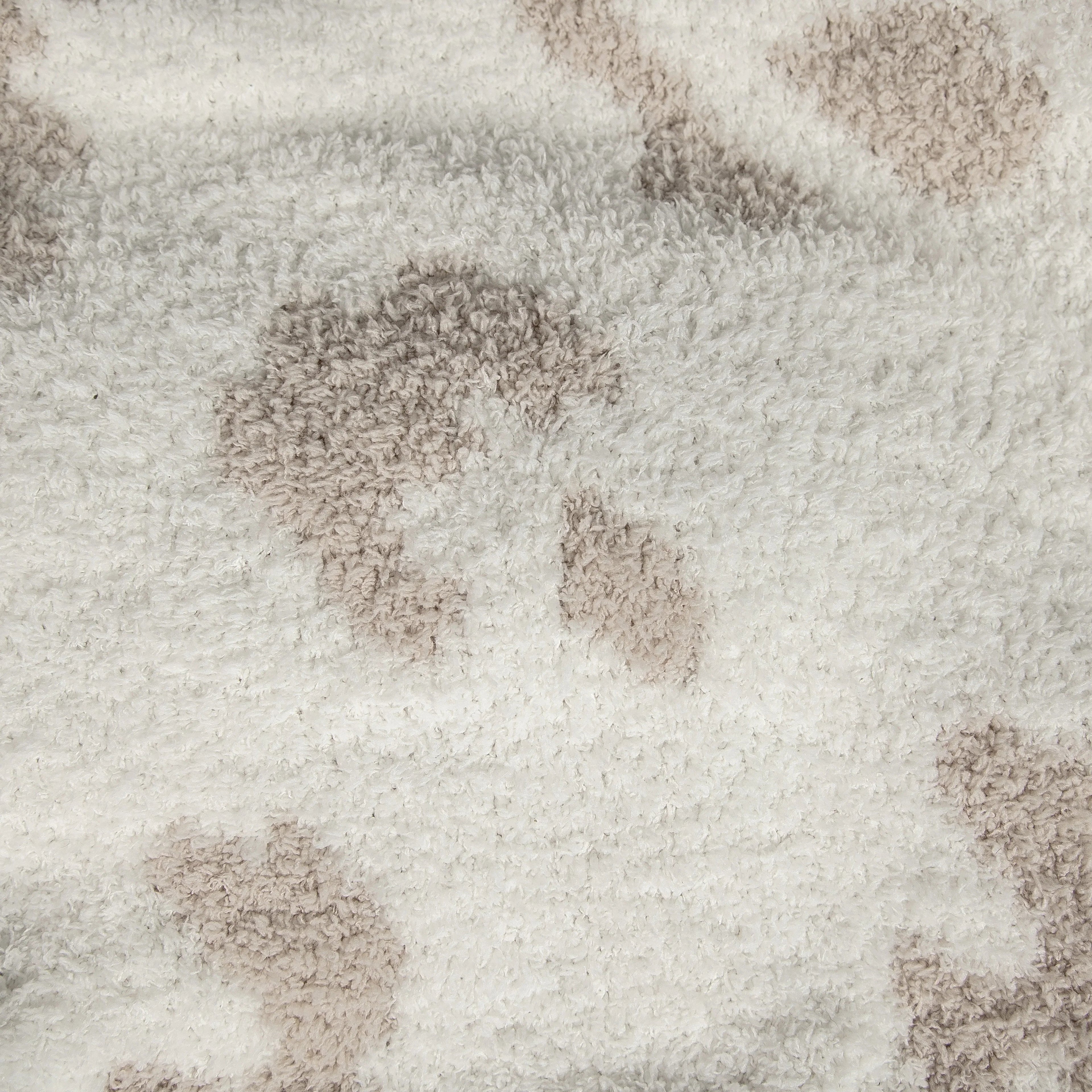 Blushing Beige & White Cow Print Lovey