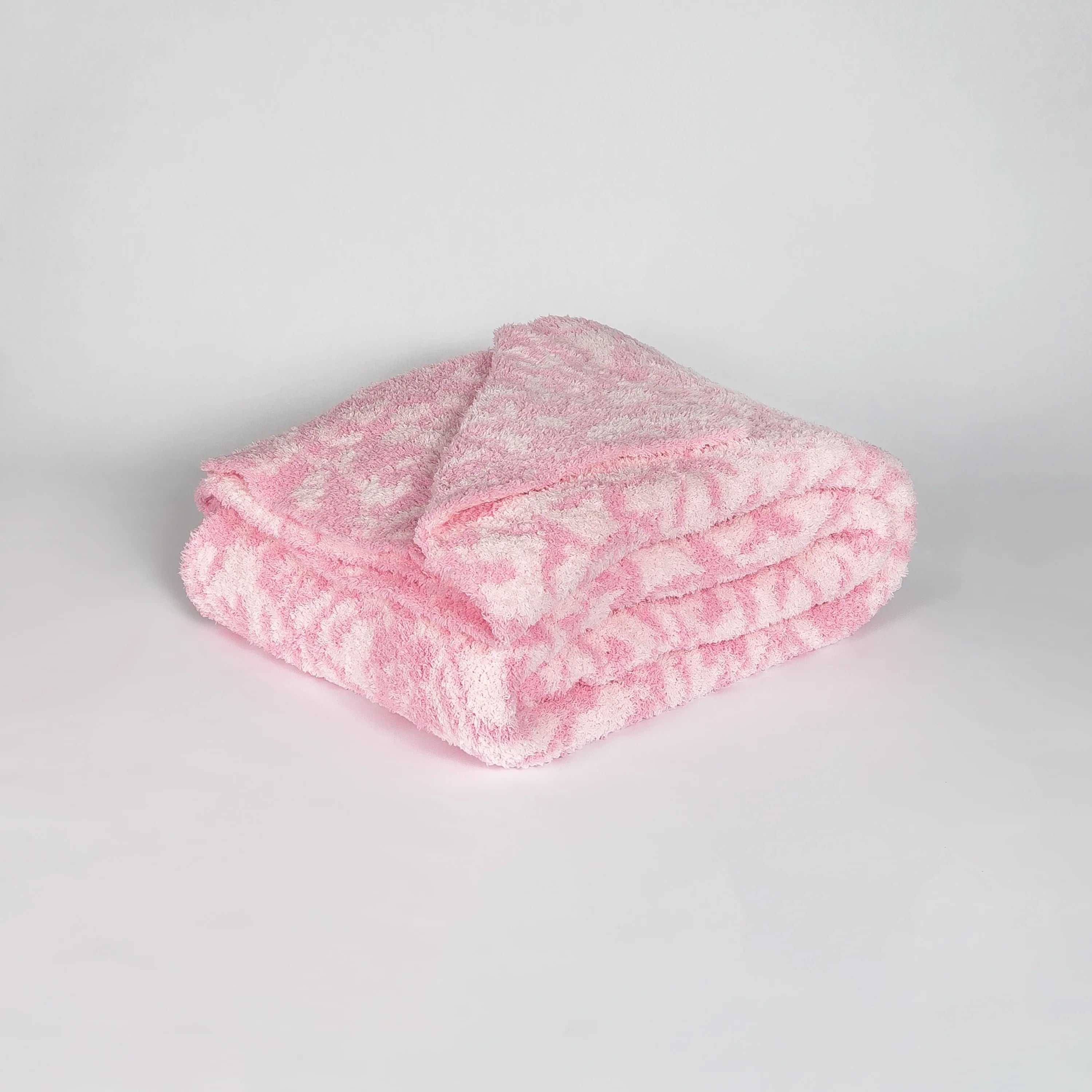 Cotton Candy Fairy Garden Print Extended Throw