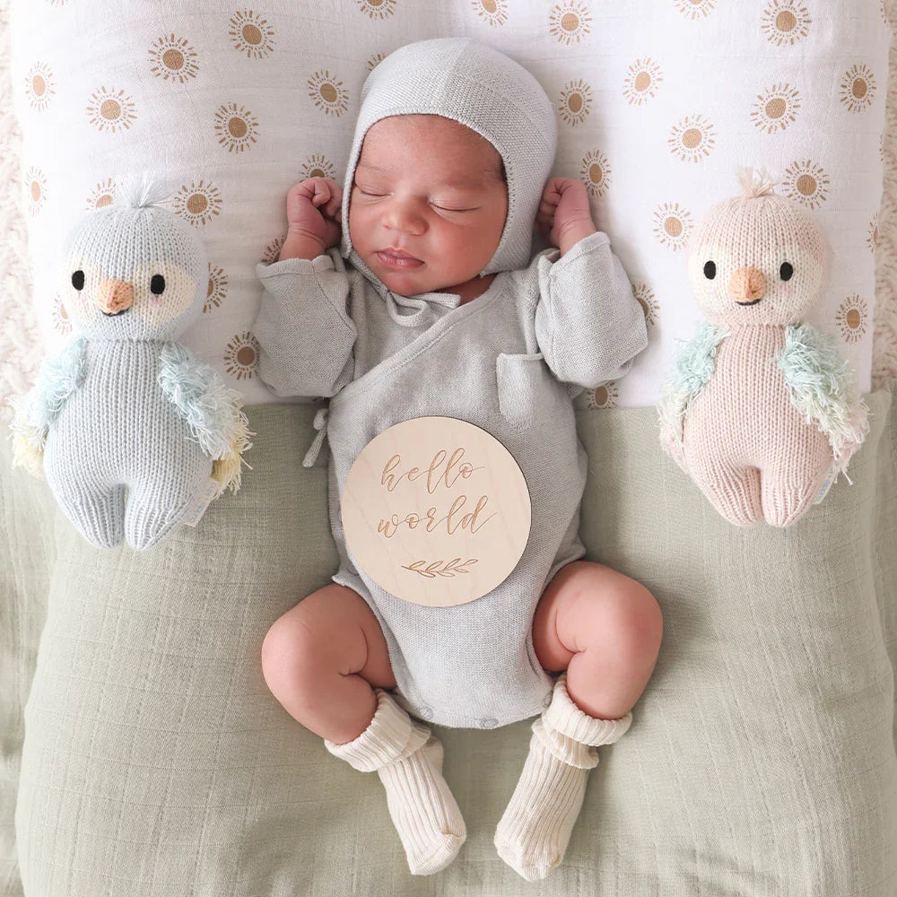 Baby Parrot | Mauve | Cuddle + Kind