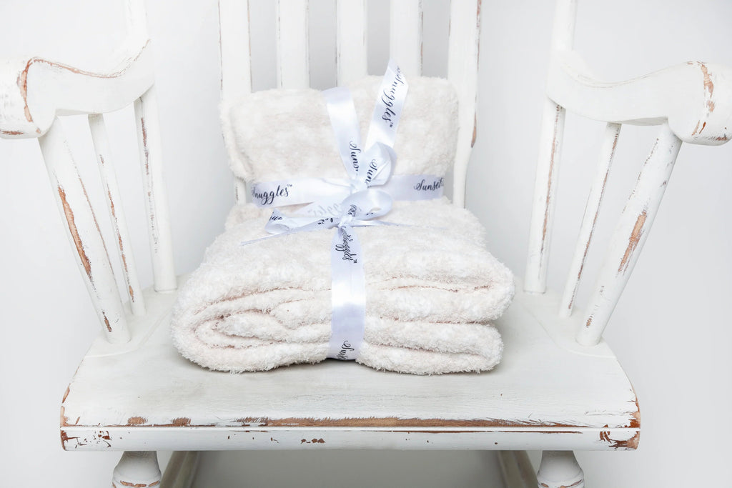 Blush & Off White Leopard 2.0 Print Toddler Blanket